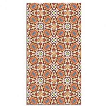 Tapis vinyle tuile kaléidoscope 120x170cm