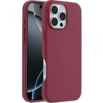 Coque OtterBox Symmetry – Compatibilité MagSafe – Cuir Catus/Polyuréthane – Rose Cerises – iPhone 16 Pro