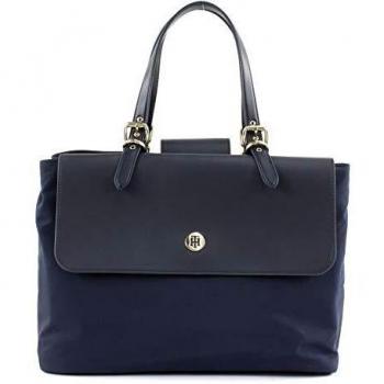Nylon Satchel Tommy Hilfiger Colore Blu Marine