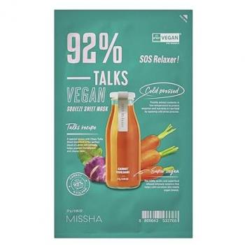 Missha TalkSqueeze SOS Vegan Calming Sheet