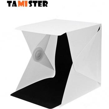 TAMISTER LED Softbox Light Kit for Mini Studio