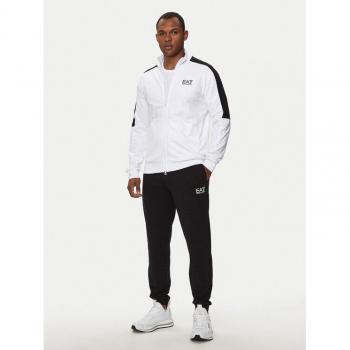 EA7 Uomo tuta performance 6DPV57 bianco/nero