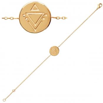 Les Trésors De Lily R3808 Bracciale Oro Boho 14mm