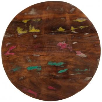 Solid Reclaimed Wood Round Table Top Ø 50x3.8 cm vidaXL