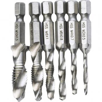1Pc Hex Shank Screw Tap Drill Bit Set