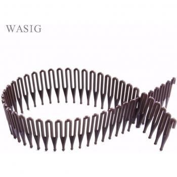 12‑Piece PVC Wig Weft Clip – Short Wing Style