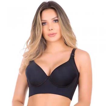 Soutien-Gorge Femme Push Up Sportif Noir 44D
