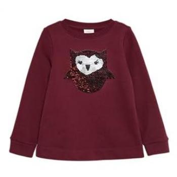 S.Oliver Sweatshirt mit Eulenmotiv