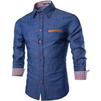 Marque Prestige – Chemise Longue en Denim 50 EU