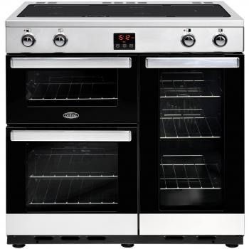 Belling 90Ei Induction Range Cooker Stainless Steel