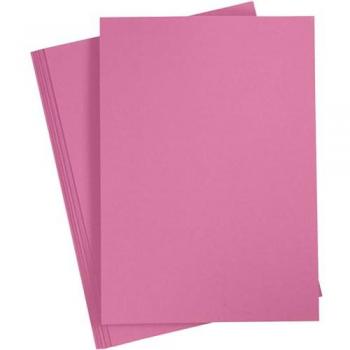 Papier cartonné 220 g, A4, 10 vellen roze (Nederlands)