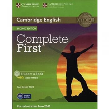 Guy Brook-Hart Complete First Student'S Book With Answers With Cd-Rom 2nd Edition