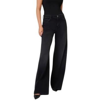 Guess Bellflower Loose Fit Wide Leg Jeans