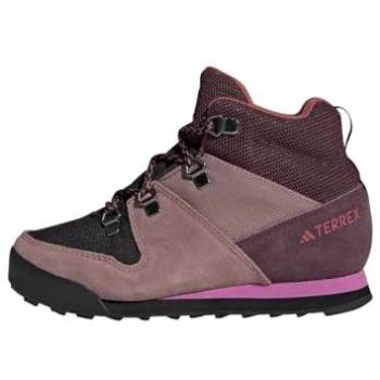 Adidas Terrex Snowpitch Kinderschuhe Winterfarbe Braun/Rosa, Größe 35