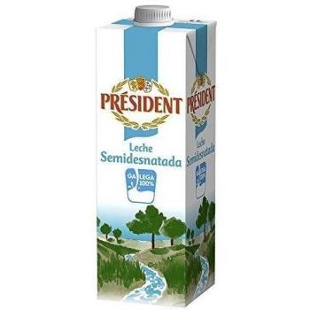 Leche UHT Desnatada President 6x1L