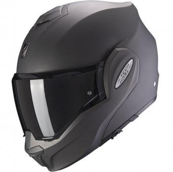 Cascos Abiertos y Modulares Scorpion EVO – Mat Black / Grey