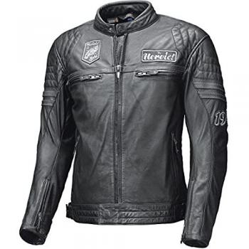 Veste de moto en cuir Held Baker Noir 64 avec protections pour hommes