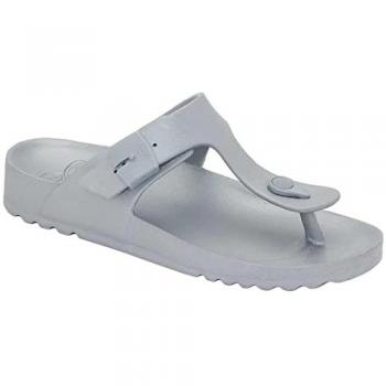 Scholl Bahia Flip-flop Metallic EVA Donna Silver Taglia 41