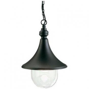 Designer Pendelleuchte E27 Schwarz