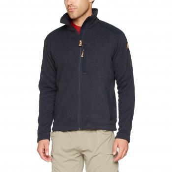 Fjallraven Buck Fleecejacke, Dunkelblau, M