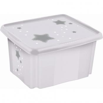 Keeeper Karolina Stars Aufbewahrungsbox, 15 Liter, mit Deckel
