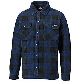 Mens Pro T Shirt by Dickies in Royal Blue and Black, Size S