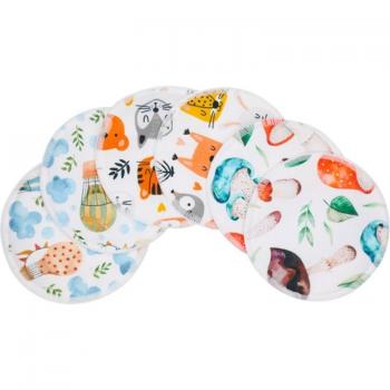 40JC 6 Pcs Washable Breastfeeding Pads