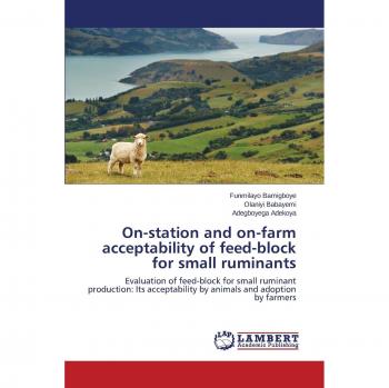 Bamigboye, Funmilayo: On-station and on-farm acceptability of feed-block for small ruminants