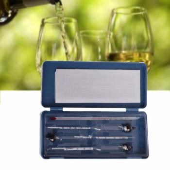 0-100% Alcohol Hydrometer Set