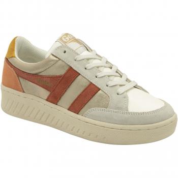 Scarpe da ginnastica da donna Gola Superslam Blaze Gold / Orange / Spice EU 39