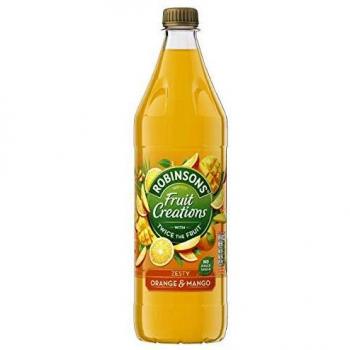 Robinsons Fruit Creations Zesty Orange and Mango, 1.1201 kg