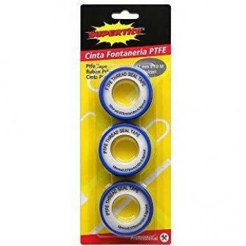 Rubans adhésifs pour tuyauterie en Téflon Supertite 1112, lot de trois