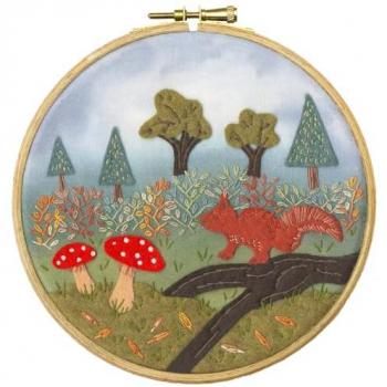 Bothy Threads Filzstickerei Ein Waldspaziergang EFE8