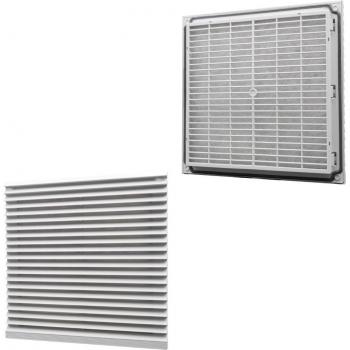 Kit de filtres ventilation 255 × 255 mm – Armoire, couvercle, volets et grille persienne FK6625 / FK3325‑300