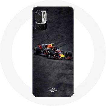 Formula 1 Max Verstappen Case for Xiaomi Redmi Note 10 5G Black Red Yellow