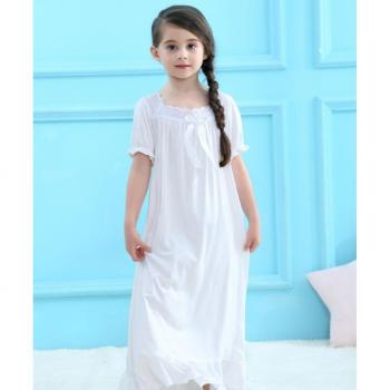 Camisón de manga corta para niñas