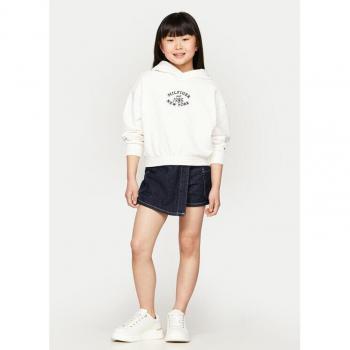 Tommy Hilfiger KG0KG08033 – Ecru Monotype Sweatshirt, Entspanntes Design