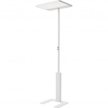 Piantana LINEA-F LED per ufficio, dimming, CCT, bianco