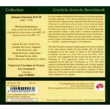 Cantates de Noël BWV121 et 133