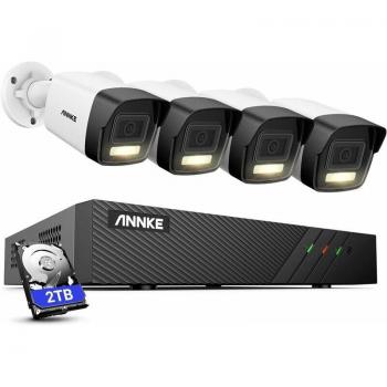 Sistema de Seguridad 3K Annke PoE