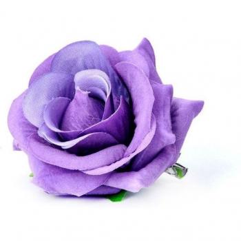 Women’s Velvet Rose Corsage Hair Clip