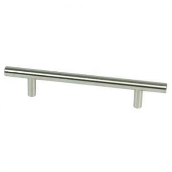 Poignée barre inox brossé L256 × 12 mm × 192 mm – DM003.IN.12.192.5