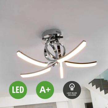 Kaan Chrom‑Deckenlampen-Set – 30 W, A+, inkl. Leuchtmittel