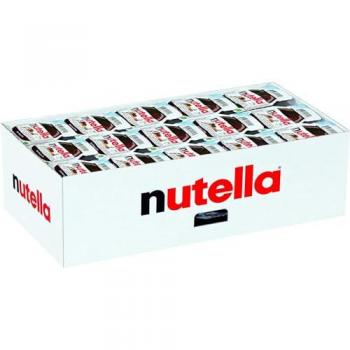 Nutella para untar. Caja de 120 pequeñas porciones de 15g. Deliex