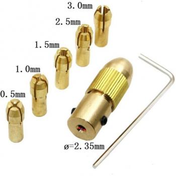 Copper Collet Tool Kit for Mini Drills