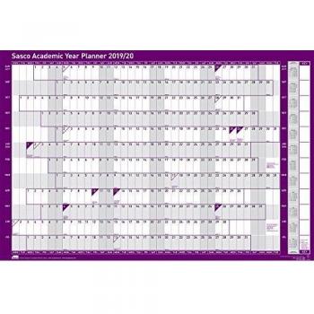 Sasco 2019/2020 Academic Year Wall Planner A1