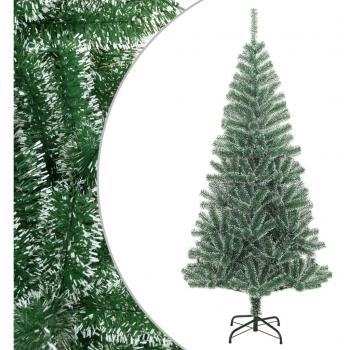 Sapin de Noël vert avec neige 180 cm