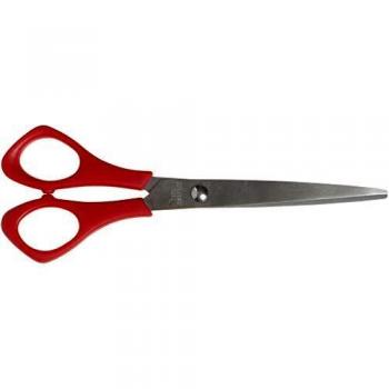 Left-Handed Pointed Tip Scissors, 16 cm for School