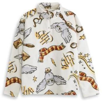 Vanilla Underground Harry Potter White Hedwig Fleece Zip‑Up