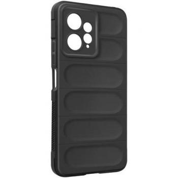 Cappuccio Avizar in gel silicone resistente per Xiaomi Redmi Note 12 4G – nera